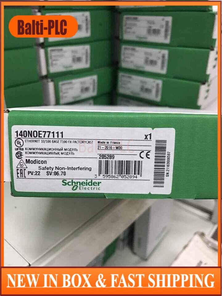 In Box SND 140NOE77111 PLC Module 140 NOE 77111 US Free TAX