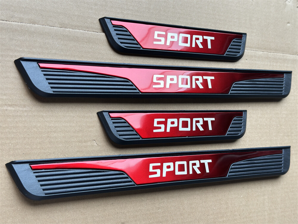 For Honda Accessories Car Door Scuff Sill Cover Panel Step Protector Steel Trims