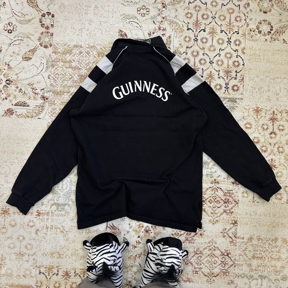 Vintage Guinness  Long-sleeve T-shirts Logo 90s Y2K USA Used Cotton England
