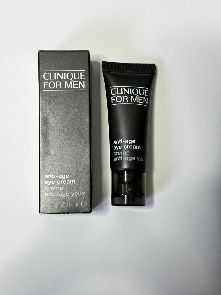 CLINIQUE FOR MEN ANTI-AGE EYE CREAM 0.5 OZ ( 15 ML) FULL SIZE NEW