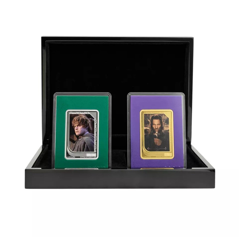 2024 Niue Mint Trading Coins LORD OF THE RINGS 2 x 1 oz .999 Silver *SEALED BOX*