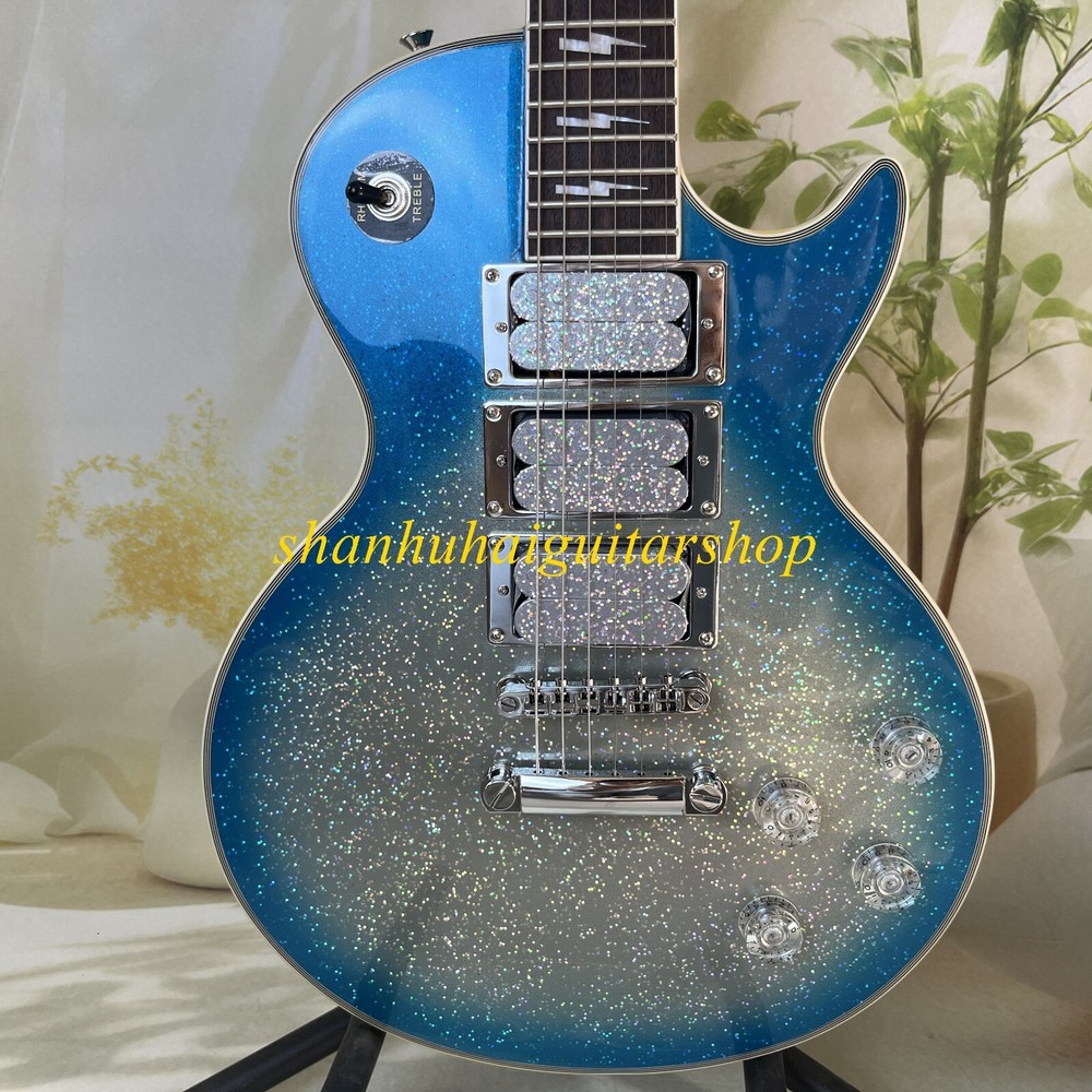 Limited time offer LP electric guitar Ace Frehley HHH Pickups US warehouse P-image