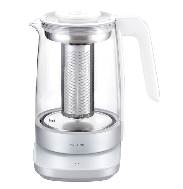 ZWILLING Enfinigy 1.7 L, Glass Kettle - Silver