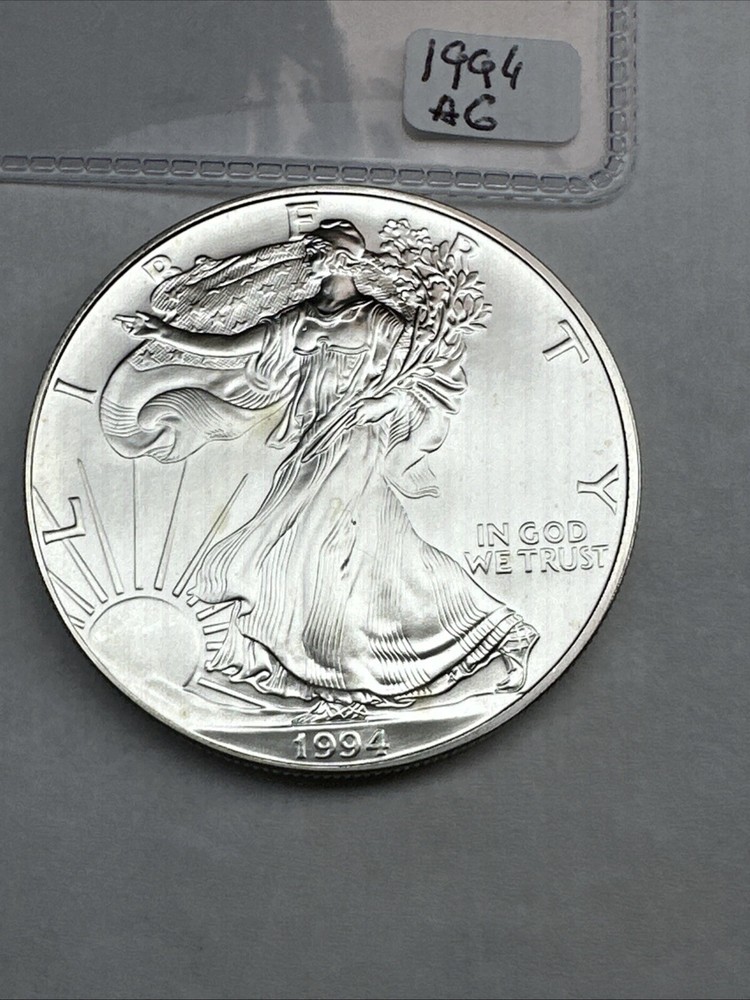 1994 US American Silver Eagle! KEY DATE 1 oz 0.999 fine Silver Uncirculated