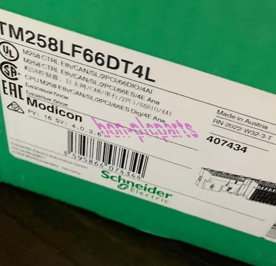 1Pcs New Tm258Lf66Dt4L Plc Module Tm258Lf66Dt4L