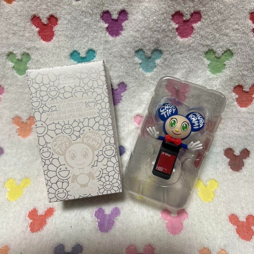 CASETiFY Mr. Dob Smartphone Case Figure Blue Takashi Murakami Near Mint  F/S