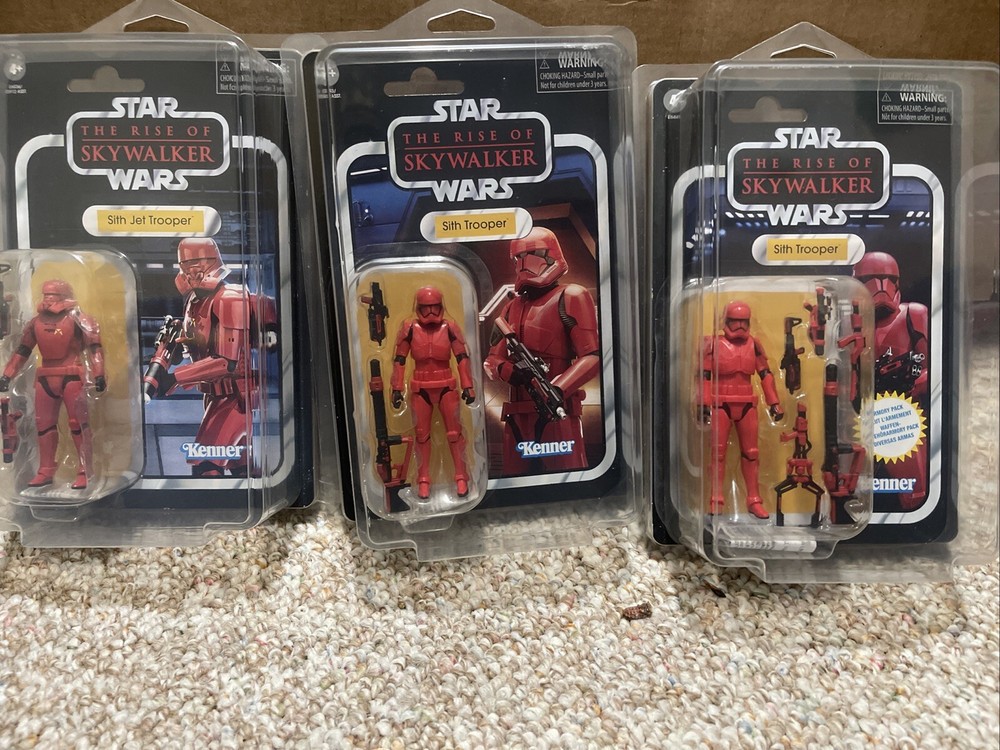 Star Wars TVC The Rise Of Skywalker Sith Jet Trooper Figure VC159 VC162 VC162A