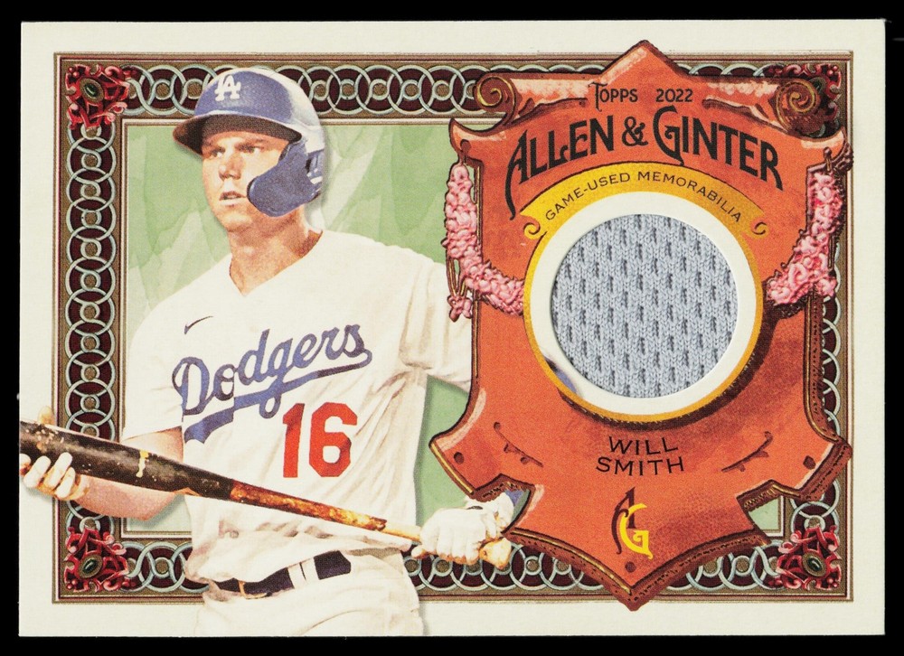 Will Smith Los Angeles Dodgers 2022 Topps Allen & Ginter Relics CHAMPS