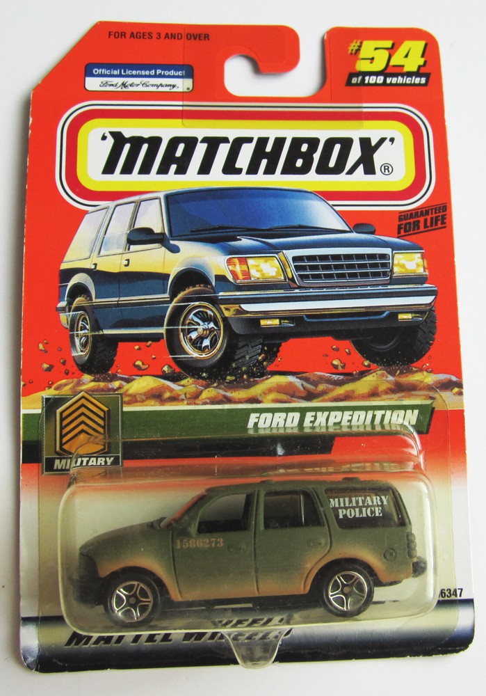 Matchbox 2000 Logo FORD EXPEDITION #54 Chase Limited Edition MOSC Rare