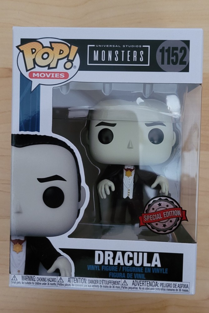 Funko POP! Universal Studios Monsters: Dracula #1152 Special Edition