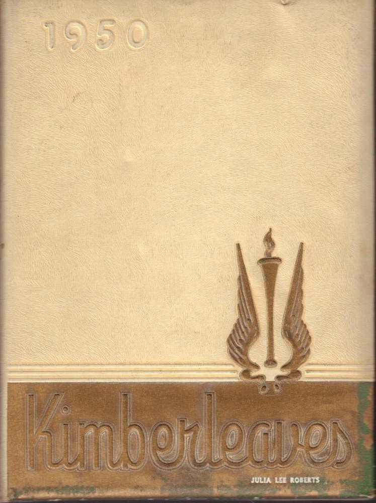 Rare 1950 Kimberly School Montclair NJ Yearbook in Great Condition-image