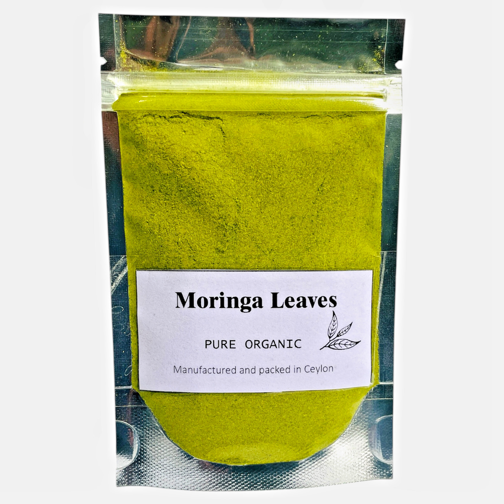 100% Natural Sri Lankan Moringa Oleifera Leaf Powder