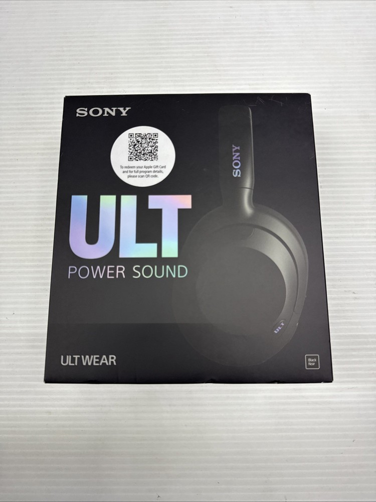 Sony WHULT900N/B ULT WEAR Wireless Noise Canceling Headphones - Black - Open Box