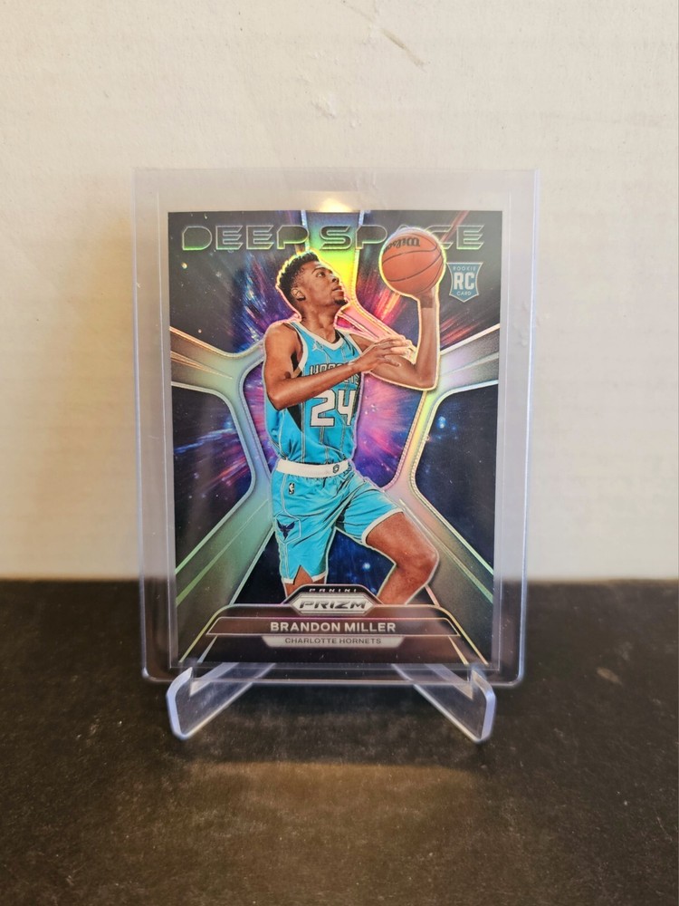 BRANDON MILLER 2023-24 Panini Prizm 🏀 DEEP SPACE Silver Prizm ROOKIE Insert #2