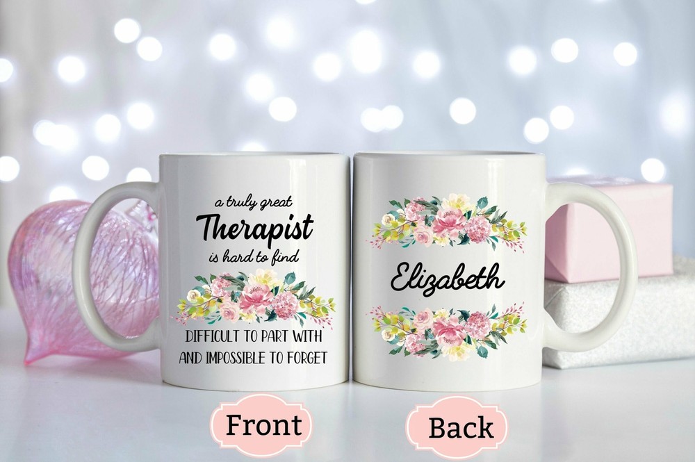 Custom Therapist Gift Gift For Therapist Personalized Therapy Mug