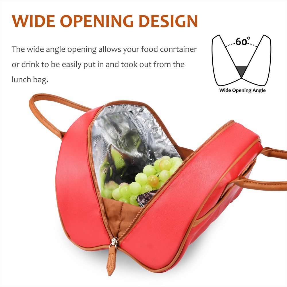 Insulated Thermal Lunch Bag for Women Office Work Picnic