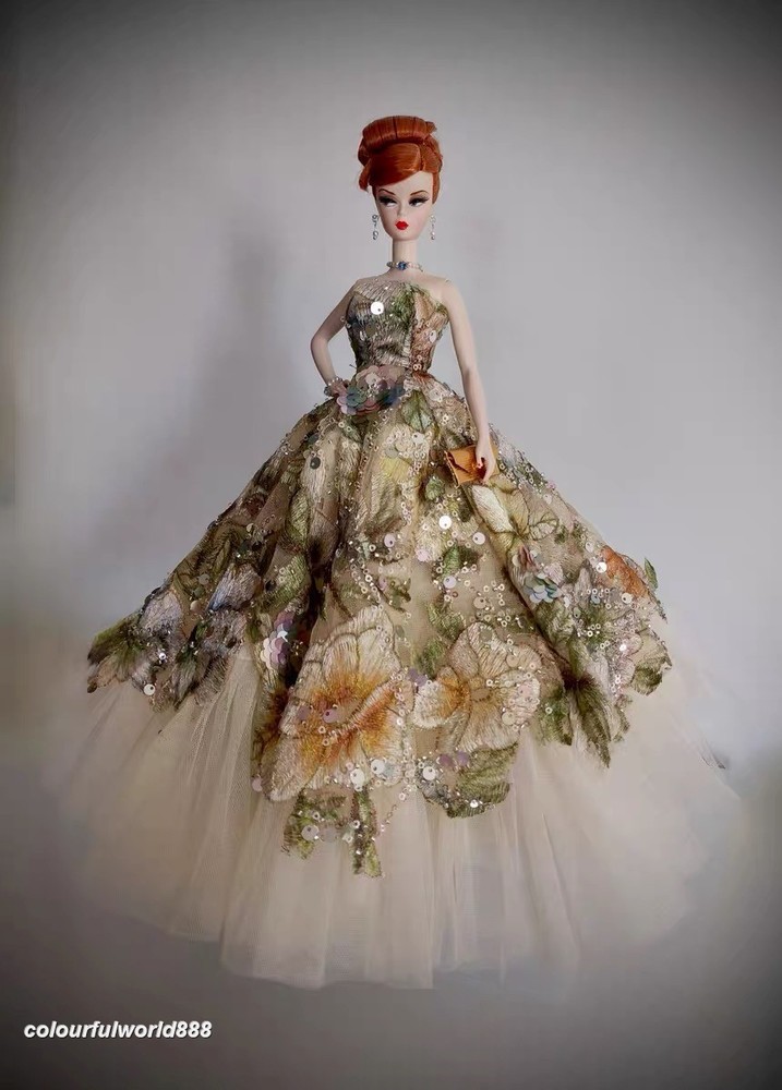 Gorgeous Dress For Fashion Royalty Poppy Parker Nuface Integrity 1/6 doll Outfit