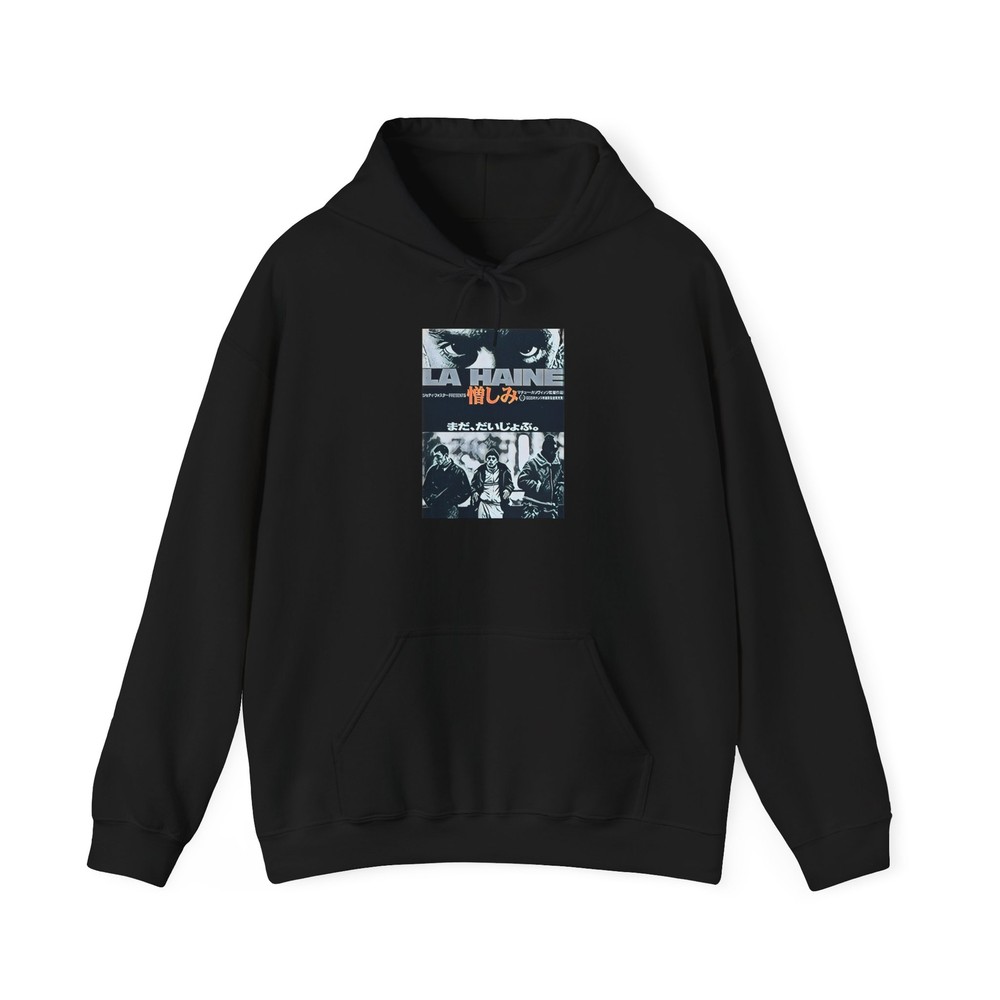 La Haine Graphic Print Movie Art Crewneck Unisex Heavy Blend™ Hooded Sweatshirt
