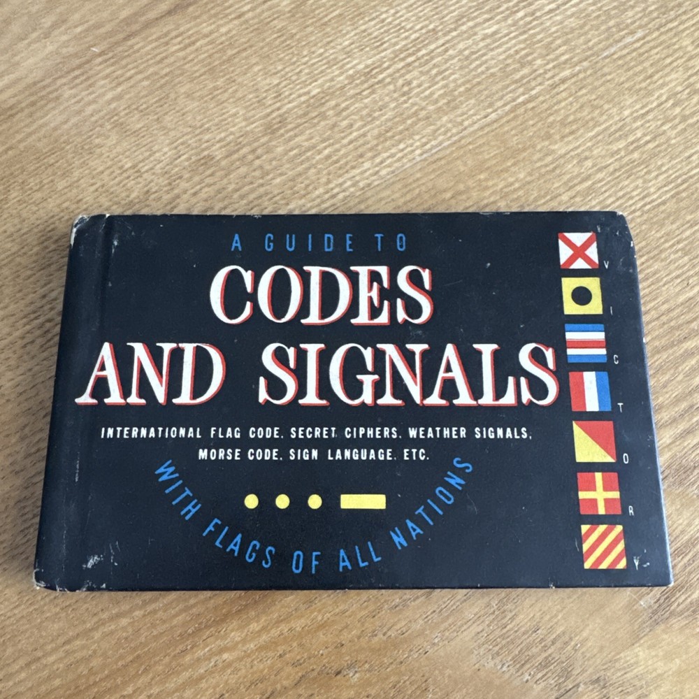 Ultimate Guide to Codes and Signals Hardcover Book  
