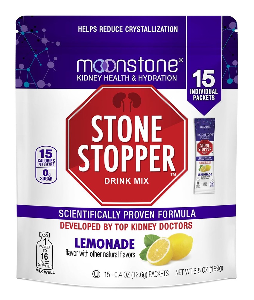 Moonstone Keto Electrolyte Hydration Drink Mix for Kidney Support & Hydration