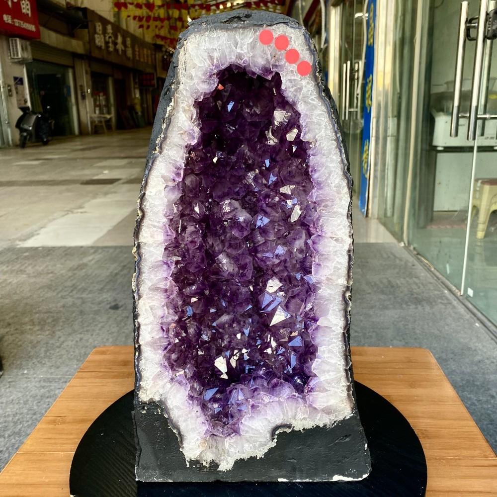 60LB Large natural amethyst crystal cave cathedral crystal cluster specimen-