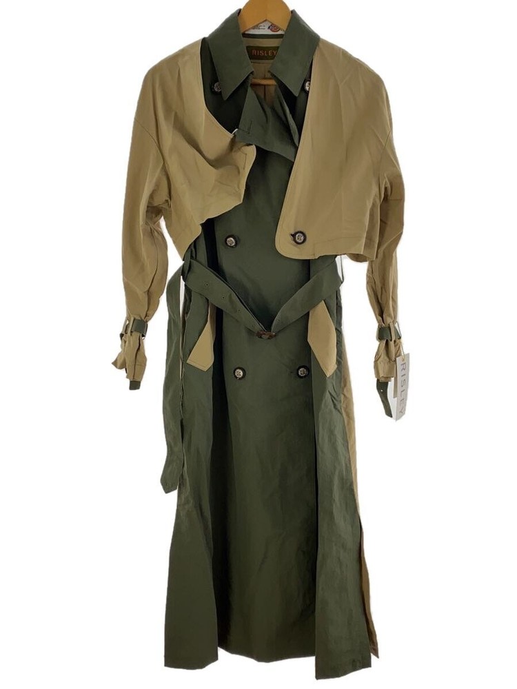Risley Trench Coat/Free/Nylon/Khk/Plain// 3361