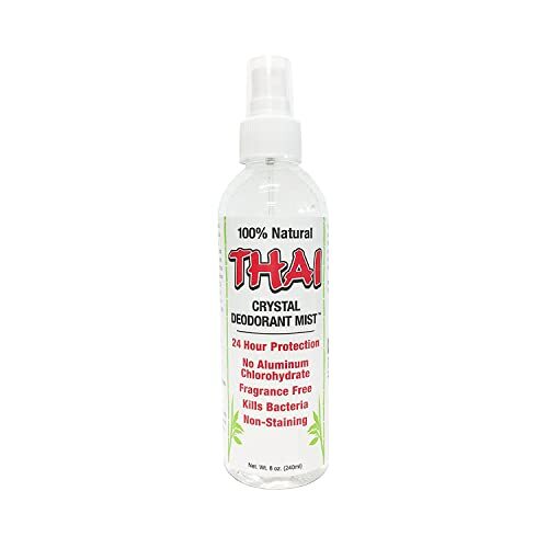THAI Natural Crystal Deodorant Mist Spray 8 Ounce Pack of 1