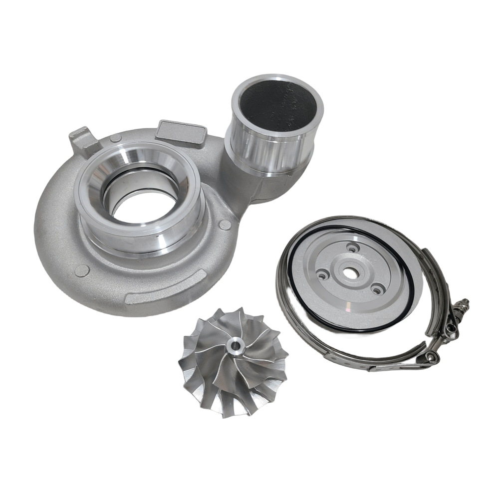 Turbo Compressor Housing  Billet Wheel For Dodge Ram 6.7L HE351VE 2007-2012 64mm