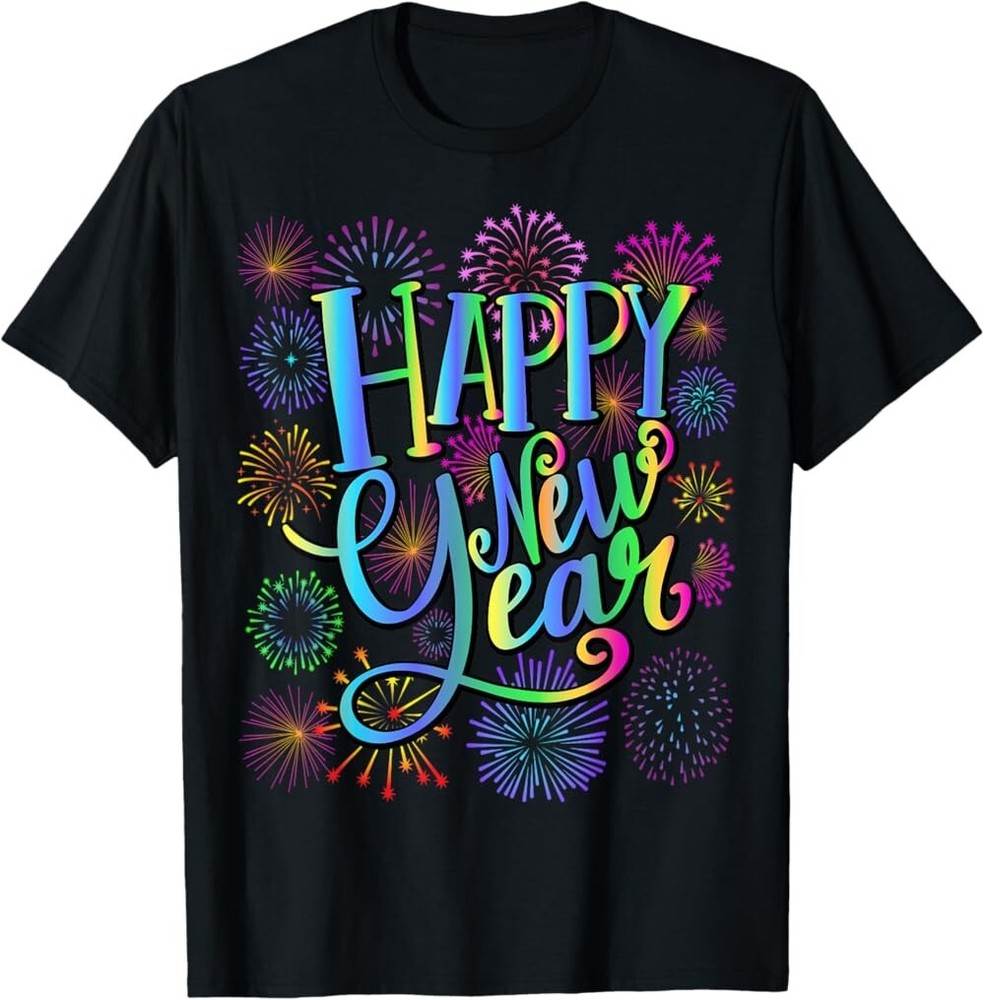 New Years Eve Party Supplies 2025 Happy New Year T-Shirt, Not delivered by Xmas-image
