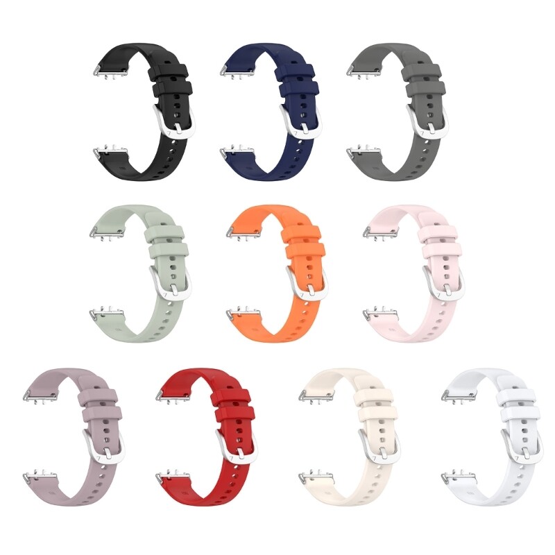 Sport Replacement Wristband Adjust Breathable Strap Rubber Watchband for Fit 3