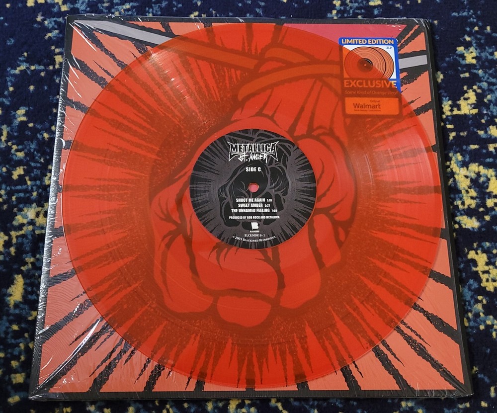 Metallica St. Anger Limited Edition Exclusive Colored Vinyl