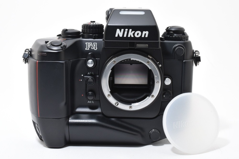 [NEAR MINT] Nikon F4S F4 S Film Camera Body MB-21 w/Professonal Strap From JAPAN