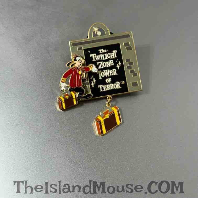 Disney WDW Goofy Tower of Terror Bell Hope 3D Dangle Pin (U1:16537)