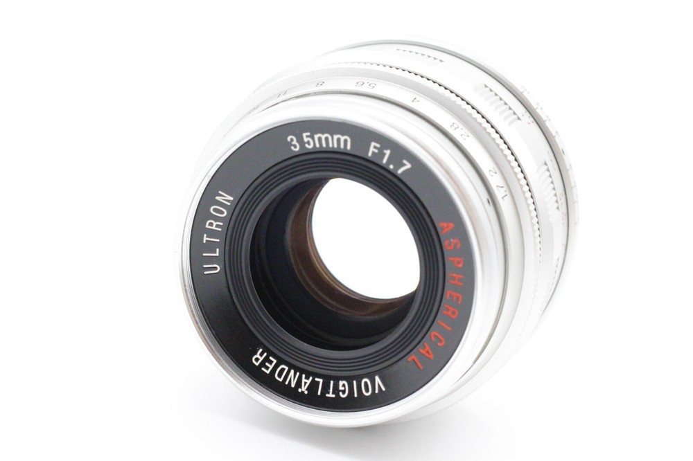 [MINT] Voigtlander ULTRON 35mm F1.7 ASPHERICAL ASPH Silver L39 LTM Lens #9301