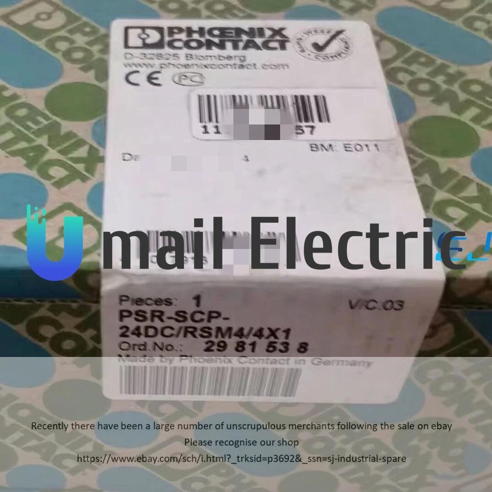 Brand new PHOENIX PSR-SCP-24DC/RSM4/4X1 2981538 Safety Relay 2981538