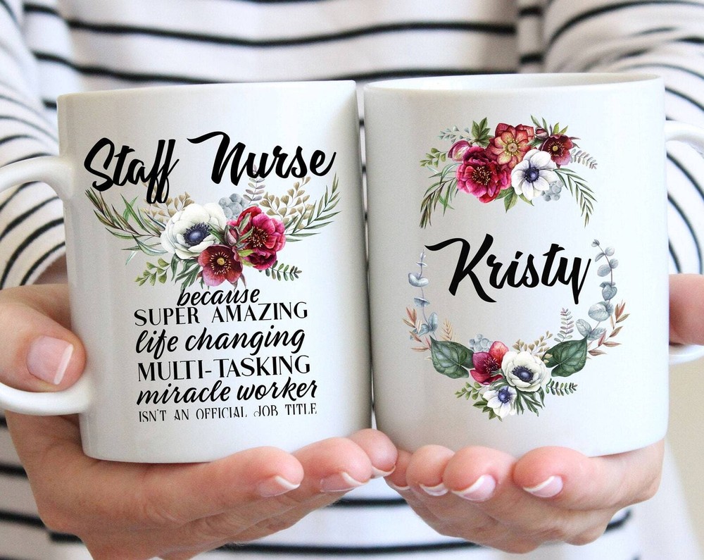 Personalized Staff Nurse Gift For Women L Retirement Thank You Appreciation