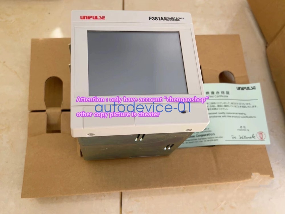 1PCS New UNIPULSE F381A force measuring instrument by DHL/FedEx