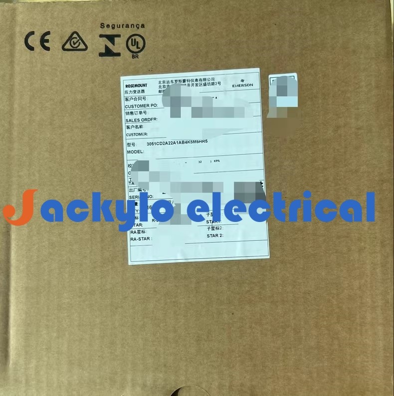 1 pc New ROSEMOUNT 3051CD2A22A1AB4K5M5HR5 Pressure transmitter Fast shipping via