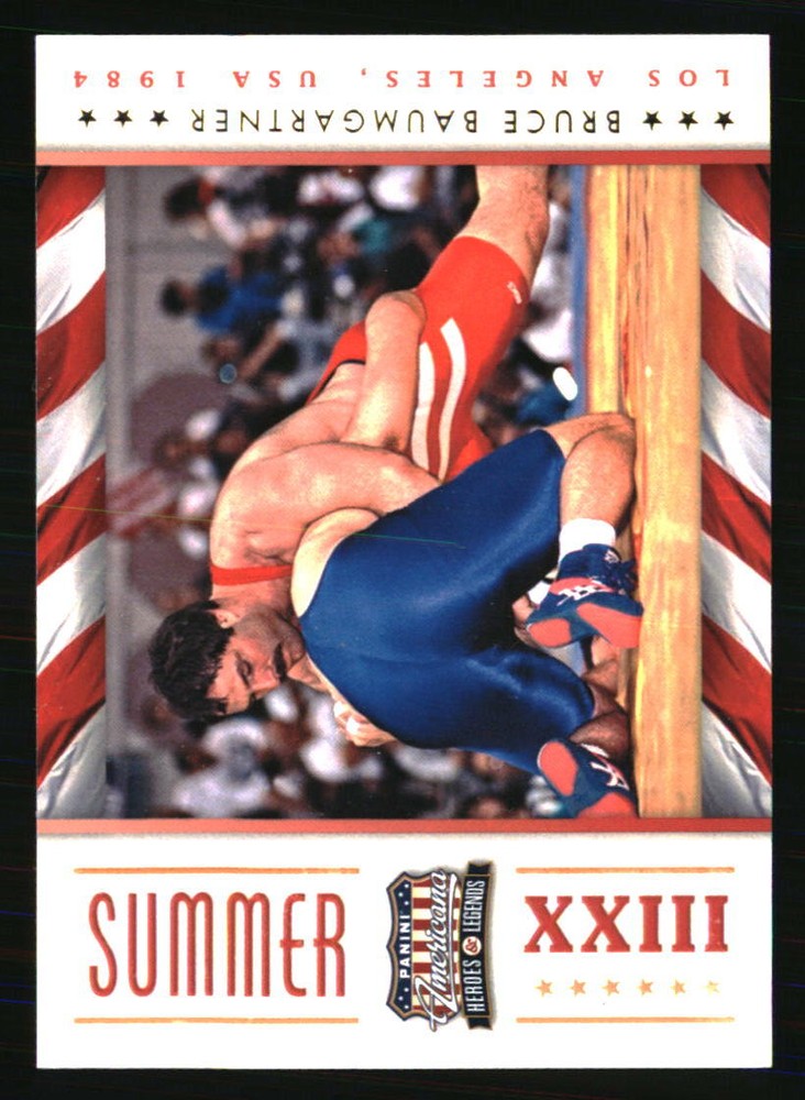 Bruce Baumgartner 2012 Panini Americana Heroes & Legends #5 WRESTLING Card