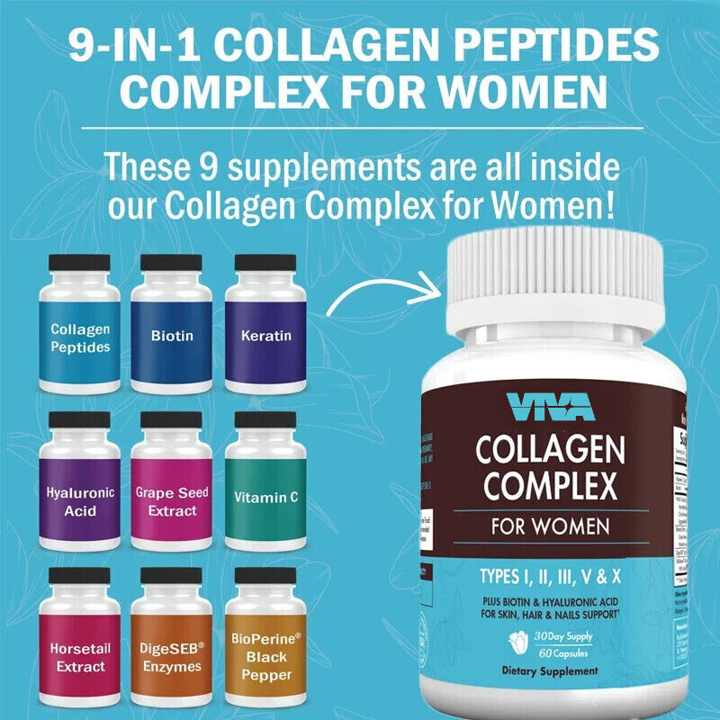Women's Collagen Capsules I II III V X