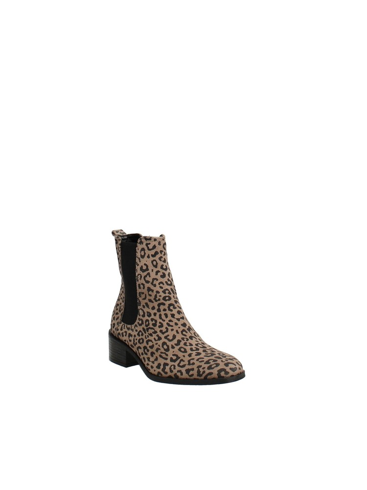 REACTION KENNETH COLE Womens Beige Chelsea Boot Salt Chelsea Leather Booties 6.5