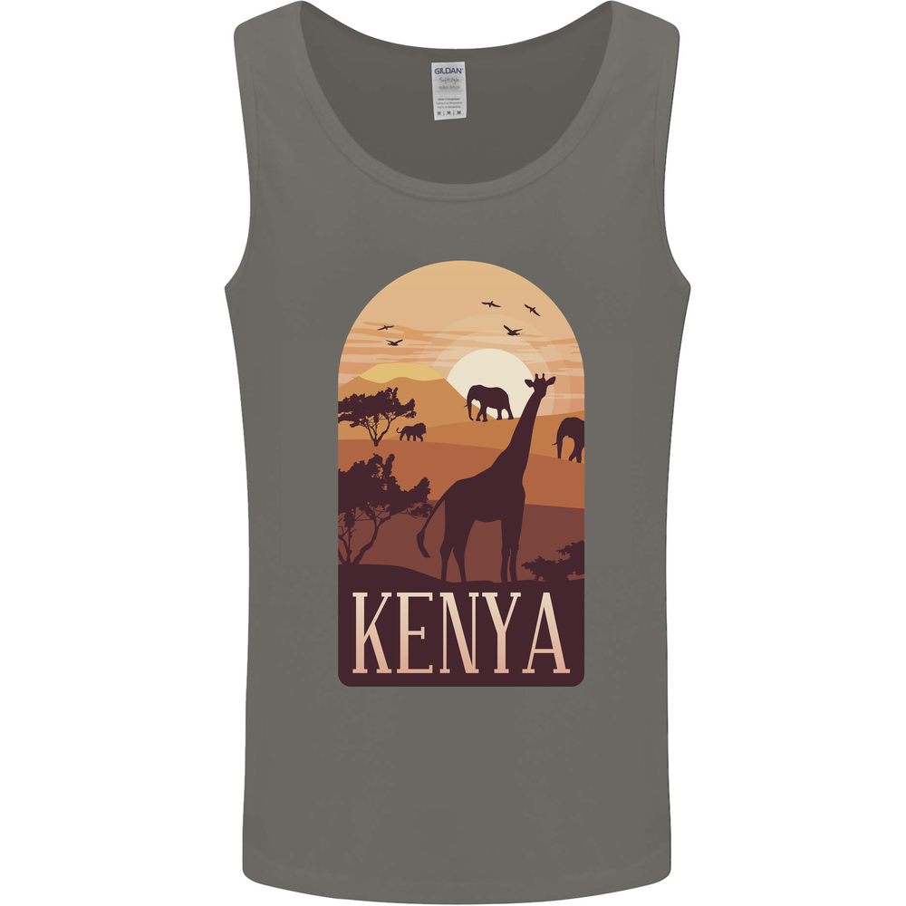 Kenya Safari Mens Vest Tank Top