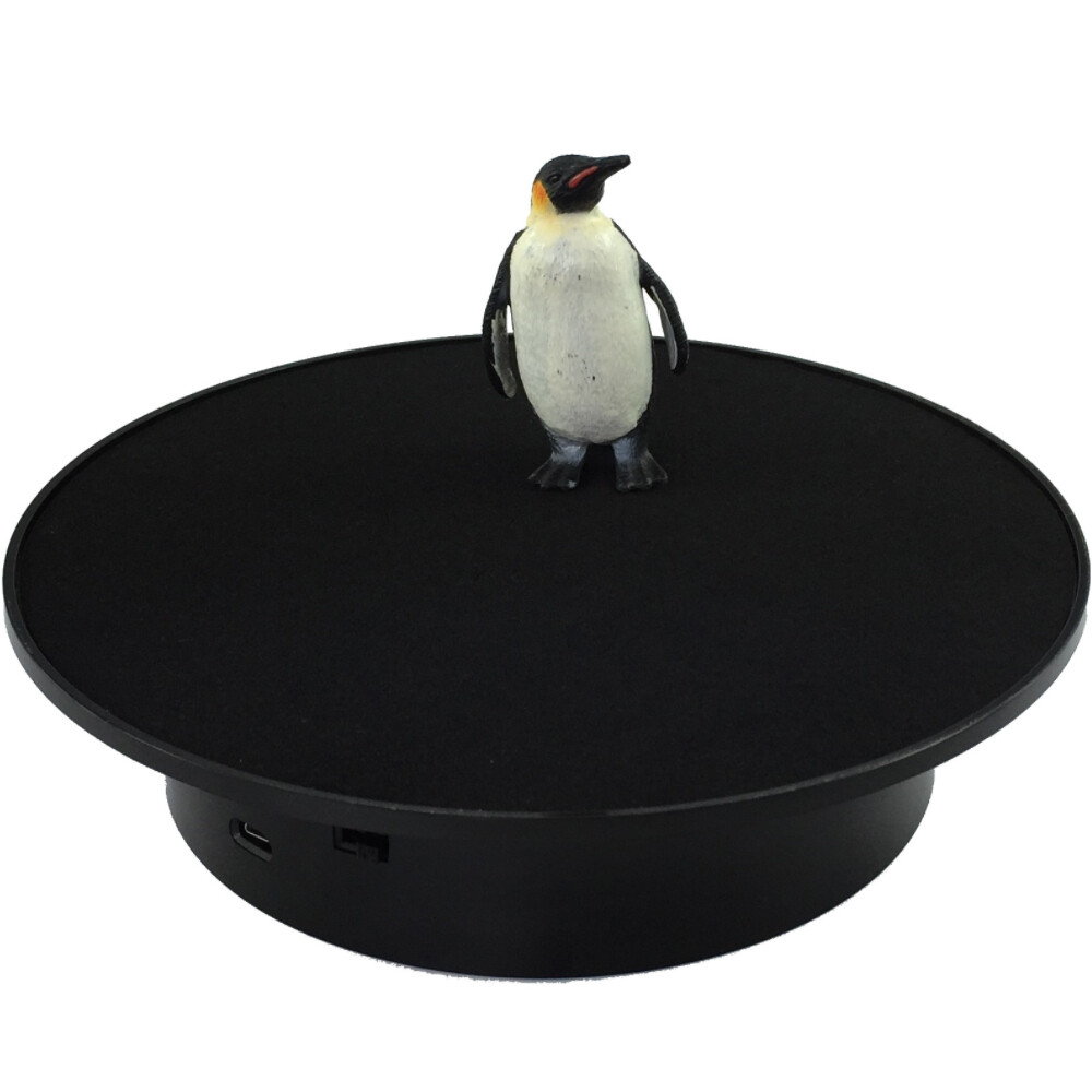 Shop Display Stand 360° Degree USB Electric Rotating Turntable Video Photography