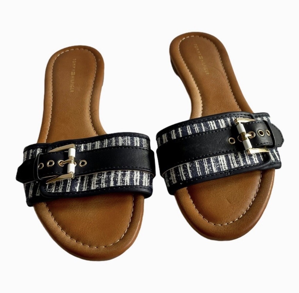 Tommy Hilfiger Women's Size 6 Slip-On Comfort Sandals