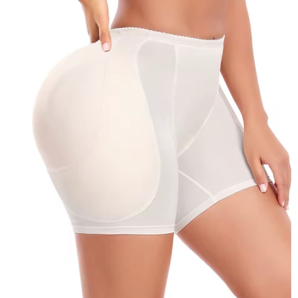 Booty lifting shapewear shorts for women with waist trainer and hip enhancer