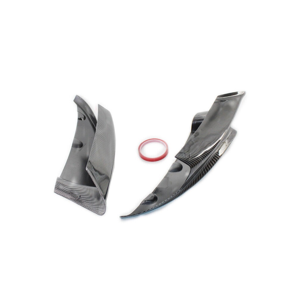 Front Bumper Splitter Lip Body Spoiler Trim For BMW E92 E93 M3 08-14 Carbon Type