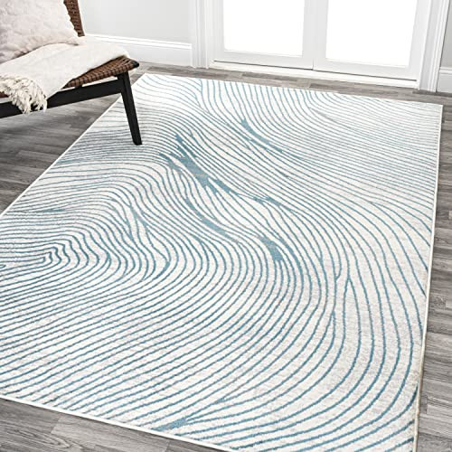 Jonathan Y Arlo Geometric Woodgrain Modern Indoor Rug LUX104A-8