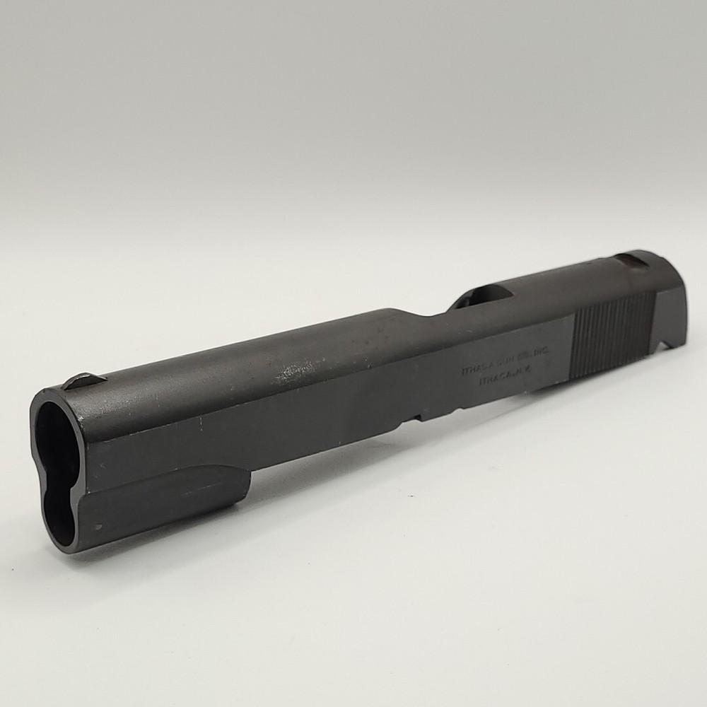 Ithaca Gun Co N.Y. Colt 1911A1 Stripped Slide 1911 1943 Missing Rear Sight (P)