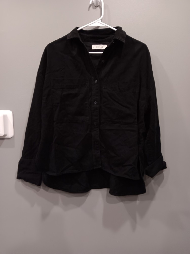 NWOT Everlane The Boxy Overshirt Made Of Tencel Lyocell Size XS