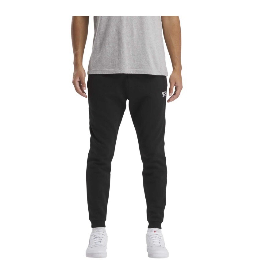 Reebok Classics Men’s small logo joggers in black